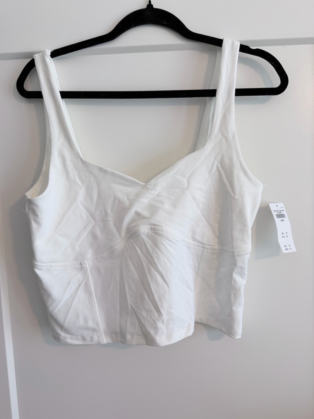 Abercrombie & Fitch White Soft A&F Collection Tank